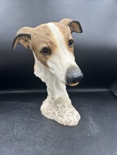 Vintage Sherratt & Simpson Large Greyhound Dog  Bust picture