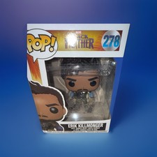 Funko Pop Vinyl: Marvel - Erik Killmonger #278 Plastic On Box Unglued picture