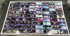 RARE Vintage Star Wars Topps Wide Vision Pre-Cut  Sheet Cards Sheet 1995 picture