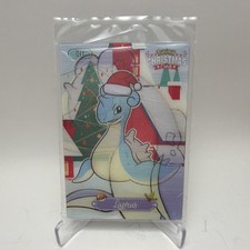 Sealed 2024 Pokemon Christmas Collectoons Card #165 Lapras 3D Lenticular picture
