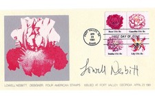 1981 American Artist Lowell Nesbitt First Day Cover picture