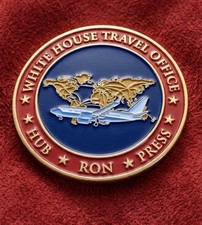 Rare Authentic President Trump White House Travel Office Challenge Coin picture