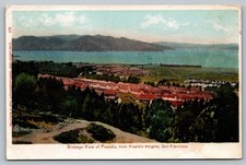 Birdseye View Presidio San Francisco CA Postcard Britton & Rey Litho picture