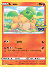 NUMEL C REVERSE HOLO 013/078 POKEMON GO POKEMON NM/M picture