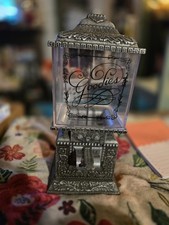 Vintage Goodies Retro Nut Candy Gumball Machine Dispenser Metal Cherubs Spoon picture