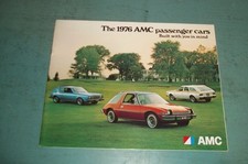 1976 AMC Passenger Cars Original Sales Brochure NOS 36 Pages picture