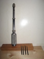 Vintage North Bros. Yankee No 41 Push Drill with 4 Bits - USA picture