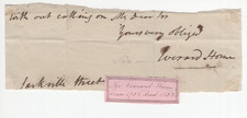 Everard Home 1756-1832 Signed Clip Autograph Surgeon King George III Ichthyosaur picture