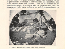 1899 NAVAJO Ceremonial Traditions Navajo Nation Reservation Four Corners ILLUSTR picture