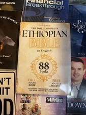 New Ethiopian Bible. And A Selection of Gently Used Christian Books. Very Good picture