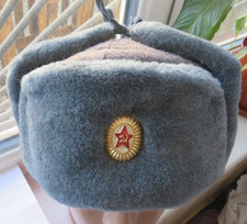 Soviet Ushanka winter hat for the military of the Soviet Army of the USSR new picture