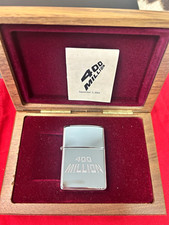 Zippo 400 Million Collec. Lighter Wood Display Box Paperwork W/ matching shirt L picture