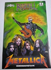 METALLICA COMIC BOOK ROCK'N'ROLL COMICS #2 ROCK REVOLUTIONARY COMICS  picture