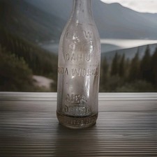 OAHU SODA WORKS Aiea Oahu Clear HAWAII BOTTLE picture