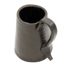 Tudor Medieval Renaissance Tankard Leather Dining Hall Drinking Vessel Mug Cup picture