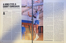 1987 Bernard King New York Knicks Basketball Player picture