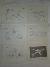 Vintage 1981 Boeing 767 Aircraft Technical Manual Pages EICAS Schematics Rare picture