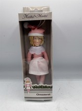 MARTHA STEWART MARTHA ON THE MANTEL PINK ELF STYLE DOLL ORNAMENT picture