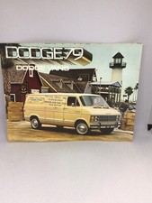 NOS 1979 Dodge Vans Options & Features Catalog picture