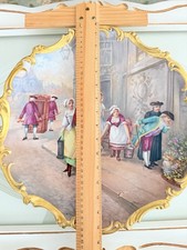antique french limoges painting porcelain 15.5 Inches Plate  picture