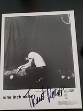 NINE INCH NAILS Trent Reznor Signed 8x10 Promo Photo Auto RARE Vintage 1992 picture