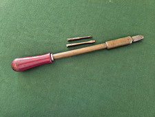 VINTAGE #131A STANLEY ''YANKEE'' NORTH BROS. RATCHETING SCREWDRIVER W/2 BITS USA picture