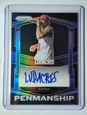 2025-26 Panini Prizm Penmanship Ludacris Auto Black 1/1 #PEN-LUD picture