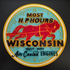 WISCONSIN ENGINE SIGN 3D PRINTED picture
