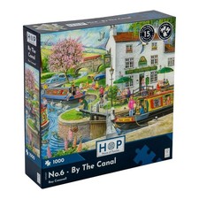 House of Puzzles No.6 By the Canal 1000 Piece Jigsaw Puzzle Scenic Landscape picture