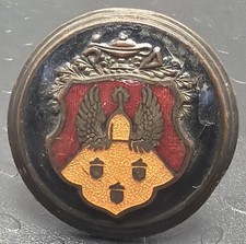 Rare 1929-30 Oldsmobile Enamel Hood Radiator Crest Emblem Medallion Original:2A2 picture