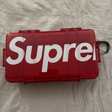 Supreme Red Pelican Lidded Logo Storage Box Case Rectangle picture