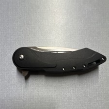 Todd Begg Tactical Black Synthetic Handle Spear Point Pocketknife Reproduction  picture