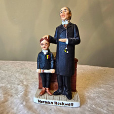 Vintage Norman Rockwell The School Master, D Grossman Design NR-210 1979 picture