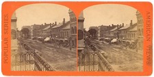 MASSACHUSETTS STEREOVIEW - Springfield - Main Street - Anthony 1870s picture