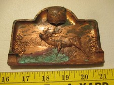 Vintage Butte Montana Richest Street In The World Souvenir Copper/Metal Ashtray picture