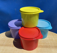 Tupperware Container Mini Canister 20oz / 2.5 Cups / 600mil Set Of 2 New picture