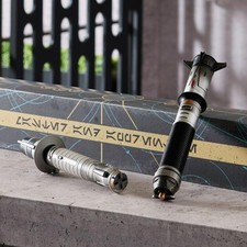 Star Wars Ahsoka Baylan Skoll Shin Hati Lightsaber Hilt Set Disney U4525 Limited picture