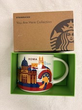 STARBUCKS MUG ROMA/ROME YOU ARE HERE SERIES 14 OUNCES NEW IN BOX picture