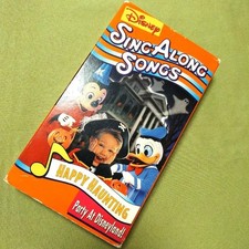Disney Sing along song Happy Halloween VHS Video picture