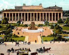 Antique DB Postcard Altes Museum &Lustgarten Park Berlin,Germany SEE SCAN c1900s picture