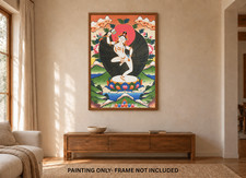 MACHIG LABDRON YOGINI | HAND PAINTED TIBETAN THANGKA | CHOD BUDDHIST ART picture