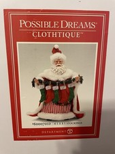 Clothtique Santa Possible Dreams Merry Stockings picture