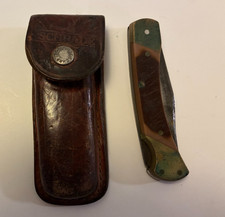 OLD TIMER KNIFE AND SHEATH.....JUST NEEDS CLEANING picture