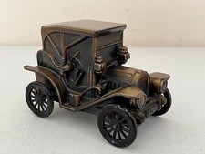 VINTAGE BANTHRICO 1908 BUICK MACPHERSON MODEL T STYLE AUTO CAR BANK METAL picture