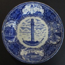 Early 20th Century Souvenir Multi Scene Plate Provincetown Massachusetts picture