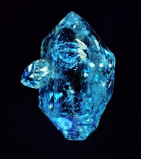 17-CT Petroleum included Enhydro Diamond Quartz Fluorescent DT Crystal -Pakistan picture