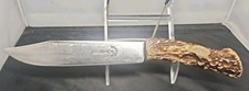 Vintage F Herder Solingen Germany Stag Handle Hunting Knife 1920s-1930s 12