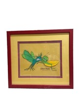 1975 Chuck Jones Yankee Doodle Cricket John Marsha Animation Cel Framed No COA picture