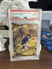 2025 Kayou Naruto NRS01 Sasuke Uchiha #001L5 SE PSA 10 Pop 9 picture