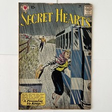 Secret Hearts #61. 1960 10c DC Romance. Presents Well. C Pix/ Notes. Comb ship picture